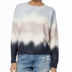 360 Cashmere Dip Dye Ombré Sweater Size XS